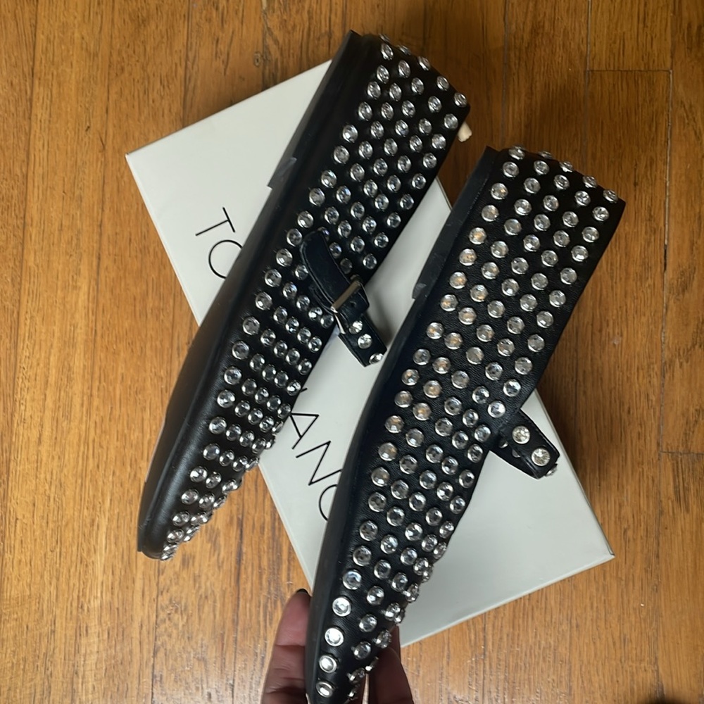 Tony Bianco Miami Flat in Black Nappa - Picture 4 of 6